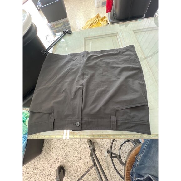 Eddie Bauer Skort Size 16 Black Casual Stretch Performance Adventurer 2.0 - Picture 3 of 7